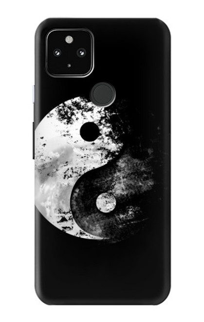 S1372 Lune Yin-Yang Etui Coque Housse pour Google Pixel 4a 5G