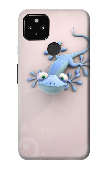 S1631 Drôle Gecko Lézard Etui Coque Housse pour Google Pixel 4a 5G