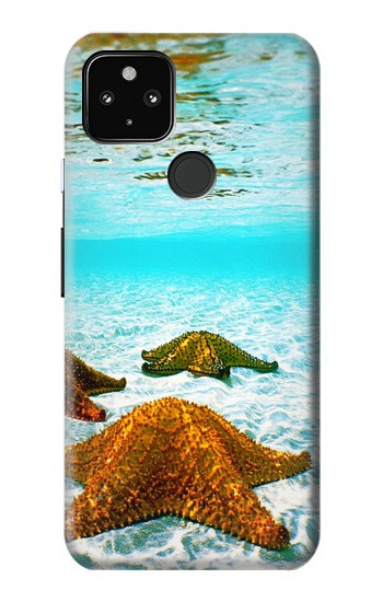S1679 Étoile de mer plage de la mer Etui Coque Housse pour Google Pixel 4a 5G