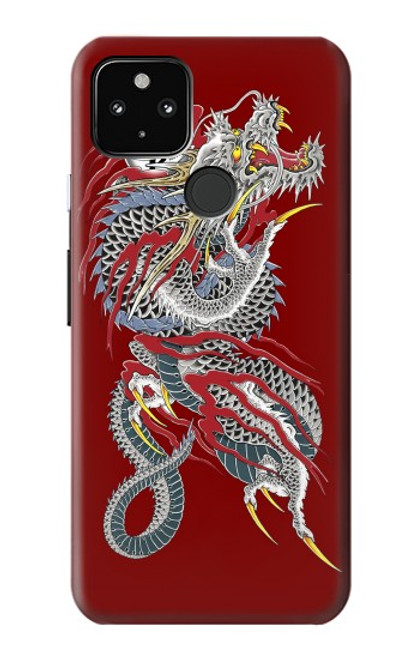 S2104 Yakuza dragon Tatouage Etui Coque Housse pour Google Pixel 4a 5G