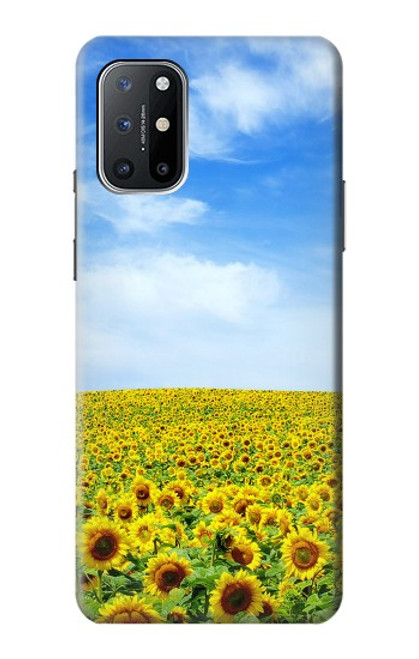 S0232 Tournesol Etui Coque Housse pour OnePlus 8T