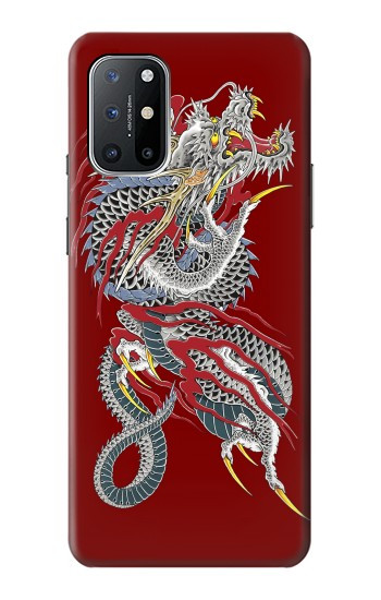 S2104 Yakuza dragon Tatouage Etui Coque Housse pour OnePlus 8T