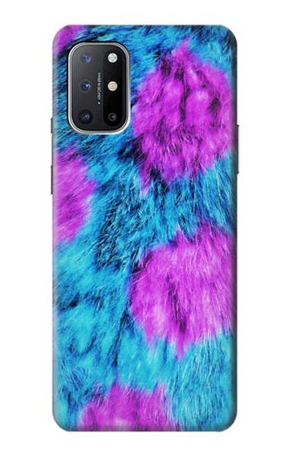 S2757 Monstre de fourrure Motif graphique Peau Etui Coque Housse pour OnePlus 8T