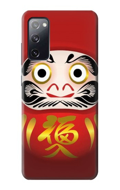 S2839 Japon Daruma Poupée Etui Coque Housse pour Samsung Galaxy S20 FE