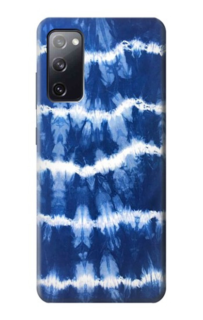 S3671 Tie Dye bleu Etui Coque Housse pour Samsung Galaxy S20 FE