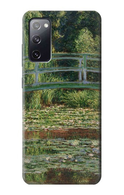 S3674 Claude Monet La passerelle japonaise et la piscine de nénuphars Etui Coque Housse pour Samsung Galaxy S20 FE