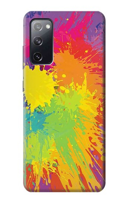 S3675 Tâche de couleur Etui Coque Housse pour Samsung Galaxy S20 FE