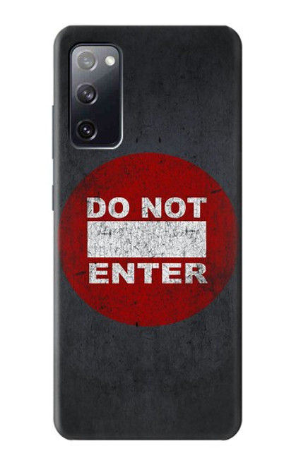 S3683 Ne pas entrer Etui Coque Housse pour Samsung Galaxy S20 FE