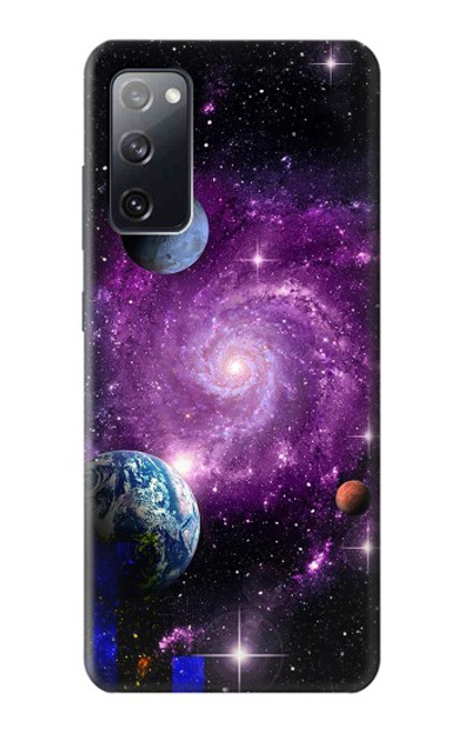 S3689 Planète spatiale Galaxy Etui Coque Housse pour Samsung Galaxy S20 FE