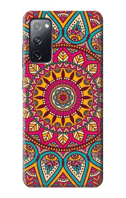 S3694 Modèle d'art hippie Etui Coque Housse pour Samsung Galaxy S20 FE