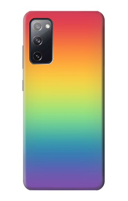 S3698 Drapeau de fierté LGBT Etui Coque Housse pour Samsung Galaxy S20 FE