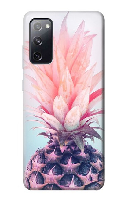 S3711 Ananas rose Etui Coque Housse pour Samsung Galaxy S20 FE