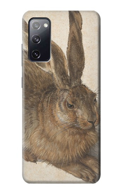 S3781 Albrecht Durer Young Hare Etui Coque Housse pour Samsung Galaxy S20 FE