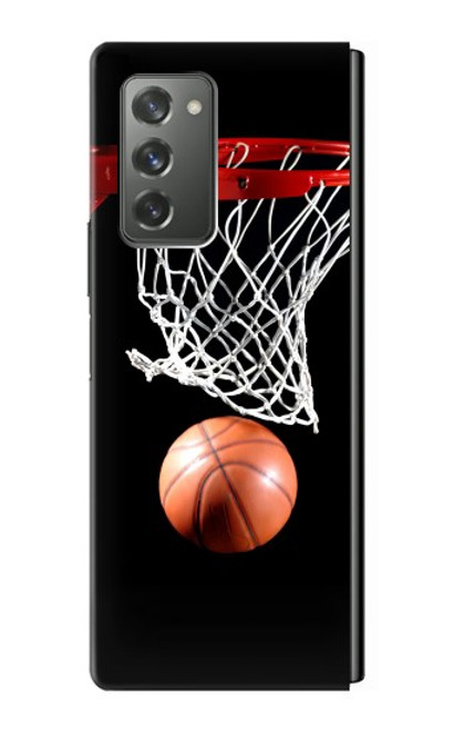 S0066 Le basket-ball Etui Coque Housse pour Samsung Galaxy Z Fold2 5G