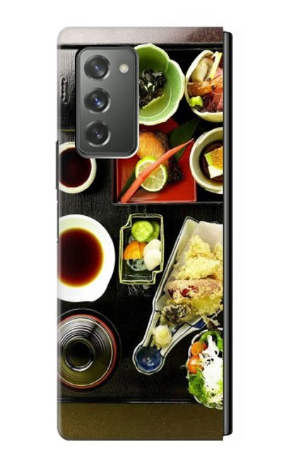 S0627 Nourriture japonaise Etui Coque Housse pour Samsung Galaxy Z Fold2 5G