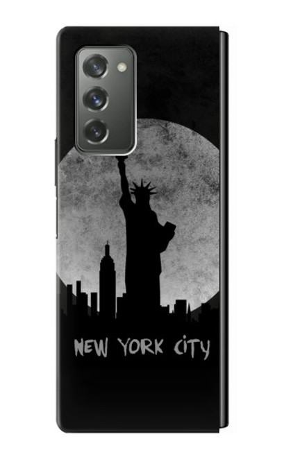 S3097 La ville de New York Etui Coque Housse pour Samsung Galaxy Z Fold2 5G