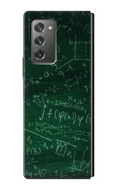 S3190 Formule Math Vertboard Etui Coque Housse pour Samsung Galaxy Z Fold2 5G