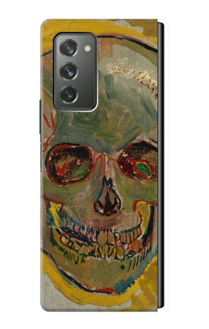 S3359 Vincent Van Gogh Crâne Etui Coque Housse pour Samsung Galaxy Z Fold2 5G