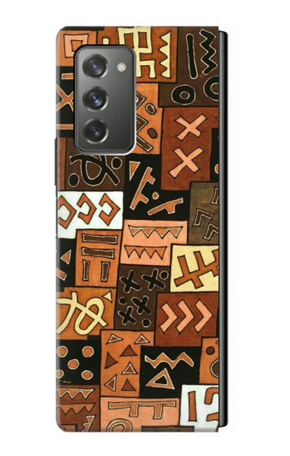 S3460 Motif Art Mali Etui Coque Housse pour Samsung Galaxy Z Fold2 5G