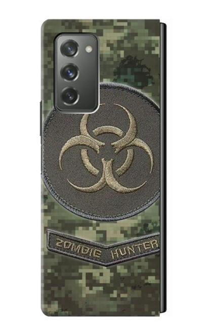 S3468 Biohazard Zombie Hunter Graphic Etui Coque Housse pour Samsung Galaxy Z Fold2 5G