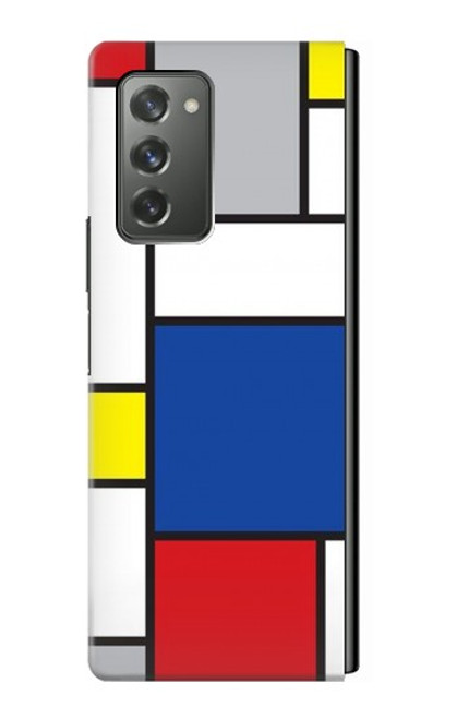 S3536 Art moderne Etui Coque Housse pour Samsung Galaxy Z Fold2 5G
