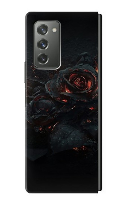 S3672 Rose brûlée Etui Coque Housse pour Samsung Galaxy Z Fold2 5G