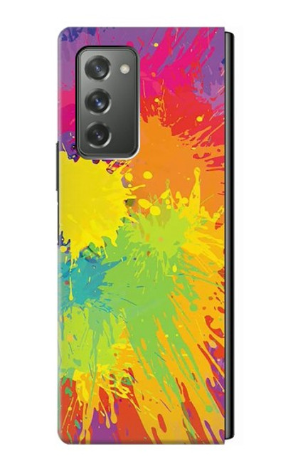 S3675 Tâche de couleur Etui Coque Housse pour Samsung Galaxy Z Fold2 5G