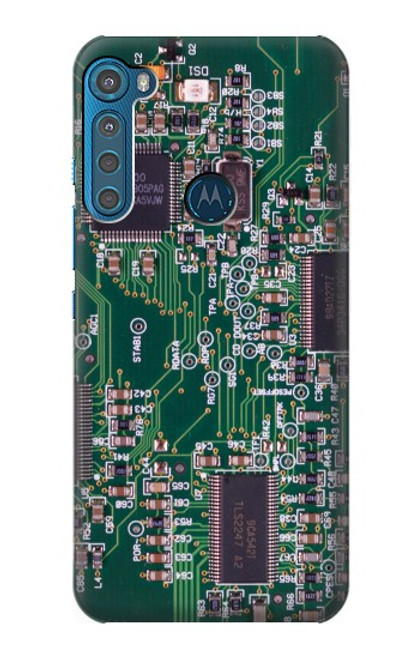 S3519 Electronique Circuit Board graphique Etui Coque Housse pour Motorola One Fusion+