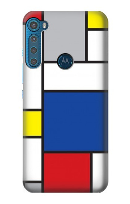 S3536 Art moderne Etui Coque Housse pour Motorola One Fusion+