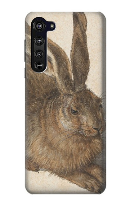 S3781 Albrecht Durer Young Hare Etui Coque Housse pour Motorola Edge