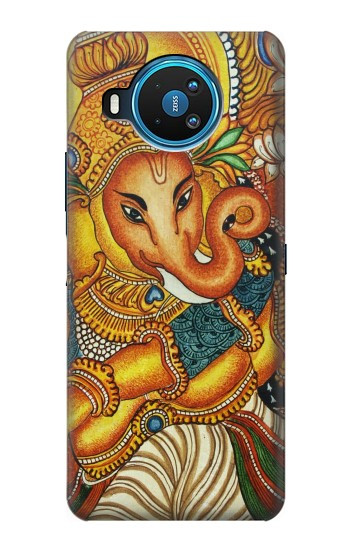 S0440 Dieu hindou Ganesha Etui Coque Housse pour Nokia 8.3 5G