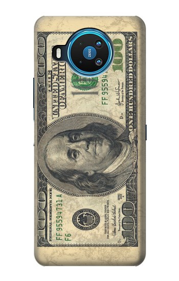 S0702 Dollars d'argent Etui Coque Housse pour Nokia 8.3 5G