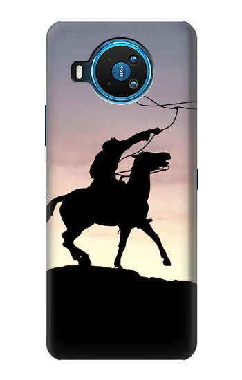 S0773 Cow-boy Etui Coque Housse pour Nokia 8.3 5G