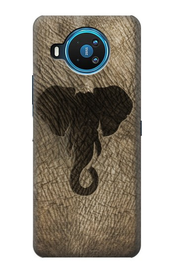 S2516 Elephant Peau Imprimé graphique Etui Coque Housse pour Nokia 8.3 5G