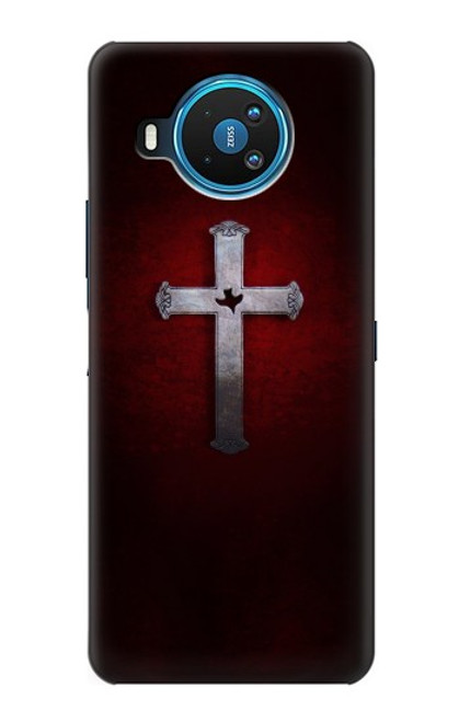 S3160 Croix chrétienne Etui Coque Housse pour Nokia 8.3 5G