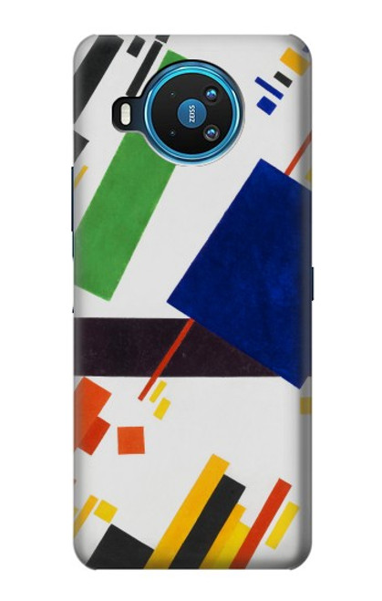 S3343 Kazimir Malevitch Composition suprématiste Etui Coque Housse pour Nokia 8.3 5G