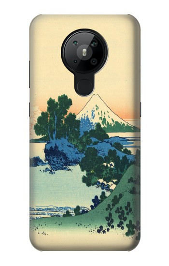 S2075 Katsushika Hokusai Le Inume Pass Kai Etui Coque Housse pour Nokia 5.3