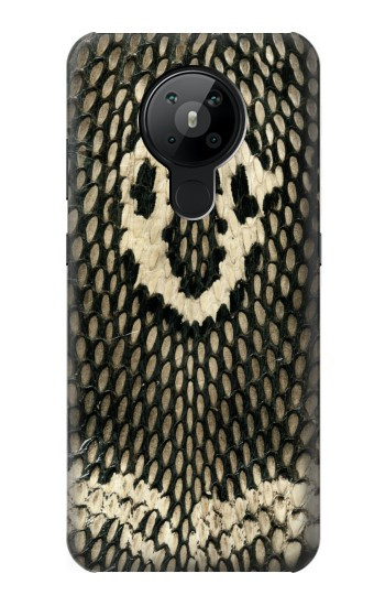 S2711 King Cobra Serpent Imprimé graphique Peau Etui Coque Housse pour Nokia 5.3
