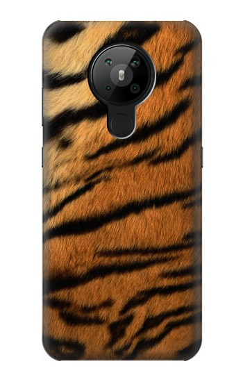 S2962 Tigre Stripes imprimé graphique Etui Coque Housse pour Nokia 5.3