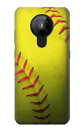 S3031 Softball balle jaune Etui Coque Housse pour Nokia 5.3
