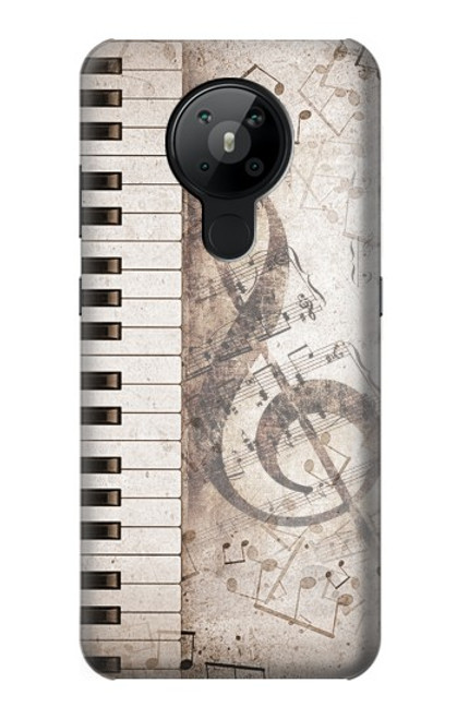 S3390 Note de musique Etui Coque Housse pour Nokia 5.3