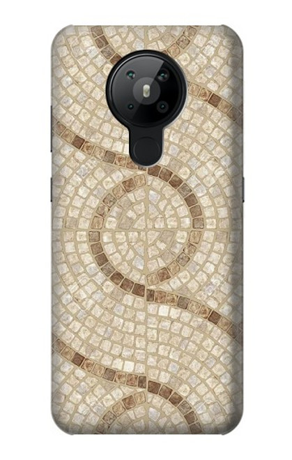 S3703 Carreaux de mosaïque Etui Coque Housse pour Nokia 5.3
