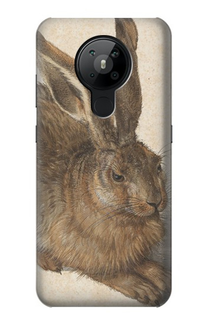 S3781 Albrecht Durer Young Hare Etui Coque Housse pour Nokia 5.3