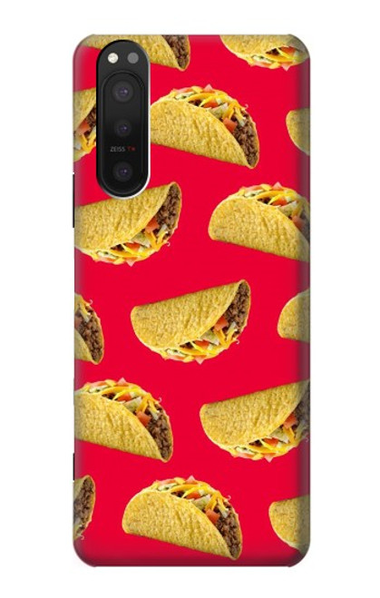 S3755 Tacos mexicains Etui Coque Housse pour Sony Xperia 5 II