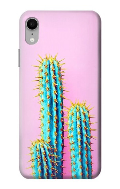 S3673 Cactus Etui Coque Housse pour iPhone XR
