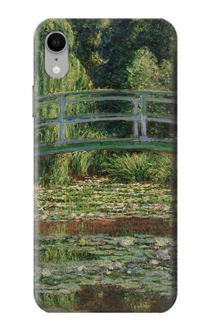 S3674 Claude Monet La passerelle japonaise et la piscine de nénuphars Etui Coque Housse pour iPhone XR