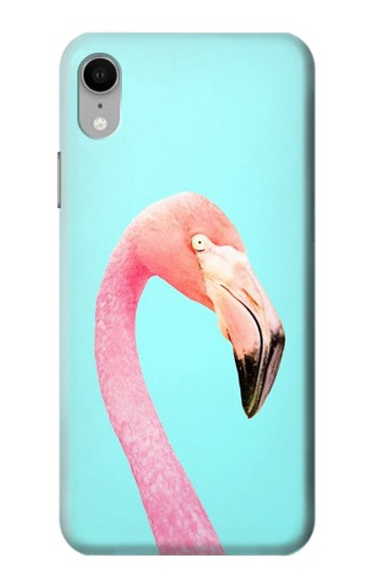 S3708 Flamant rose Etui Coque Housse pour iPhone XR