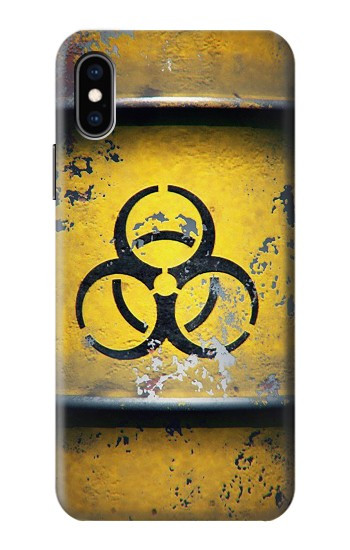 S3669 Graphique du réservoir de danger biologique Etui Coque Housse pour iPhone X, iPhone XS