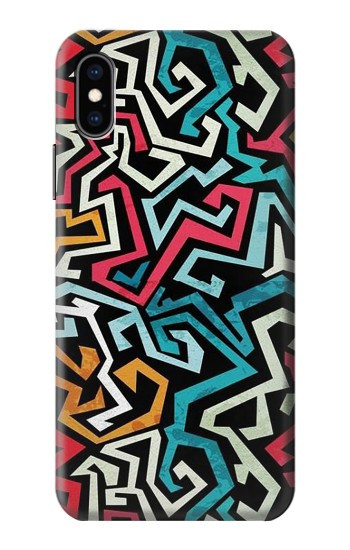 S3712 Motif Pop Art Etui Coque Housse pour iPhone X, iPhone XS
