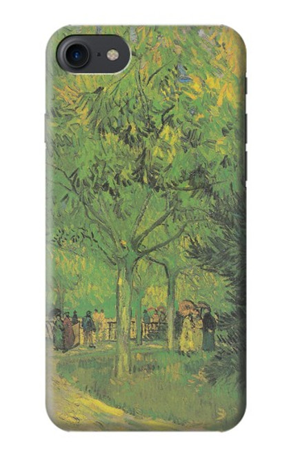 S3748 Van Gogh une ruelle dans un jardin public Etui Coque Housse pour iPhone 7, iPhone 8, iPhone SE (2020) (2022)